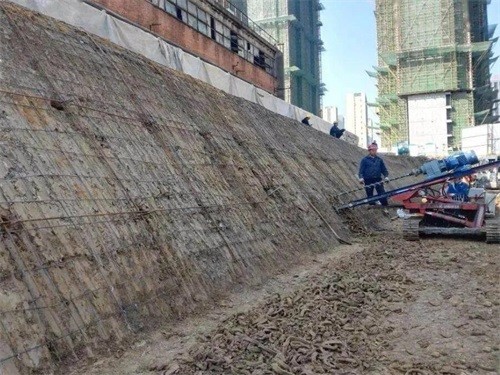 龙州建筑边坡支护